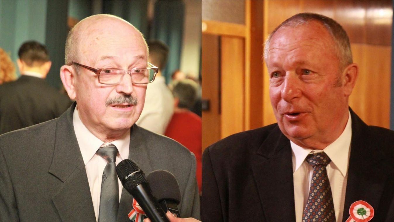 Enyedi János és Polgár Zoltán Paks Tisztes Polgárai lettek