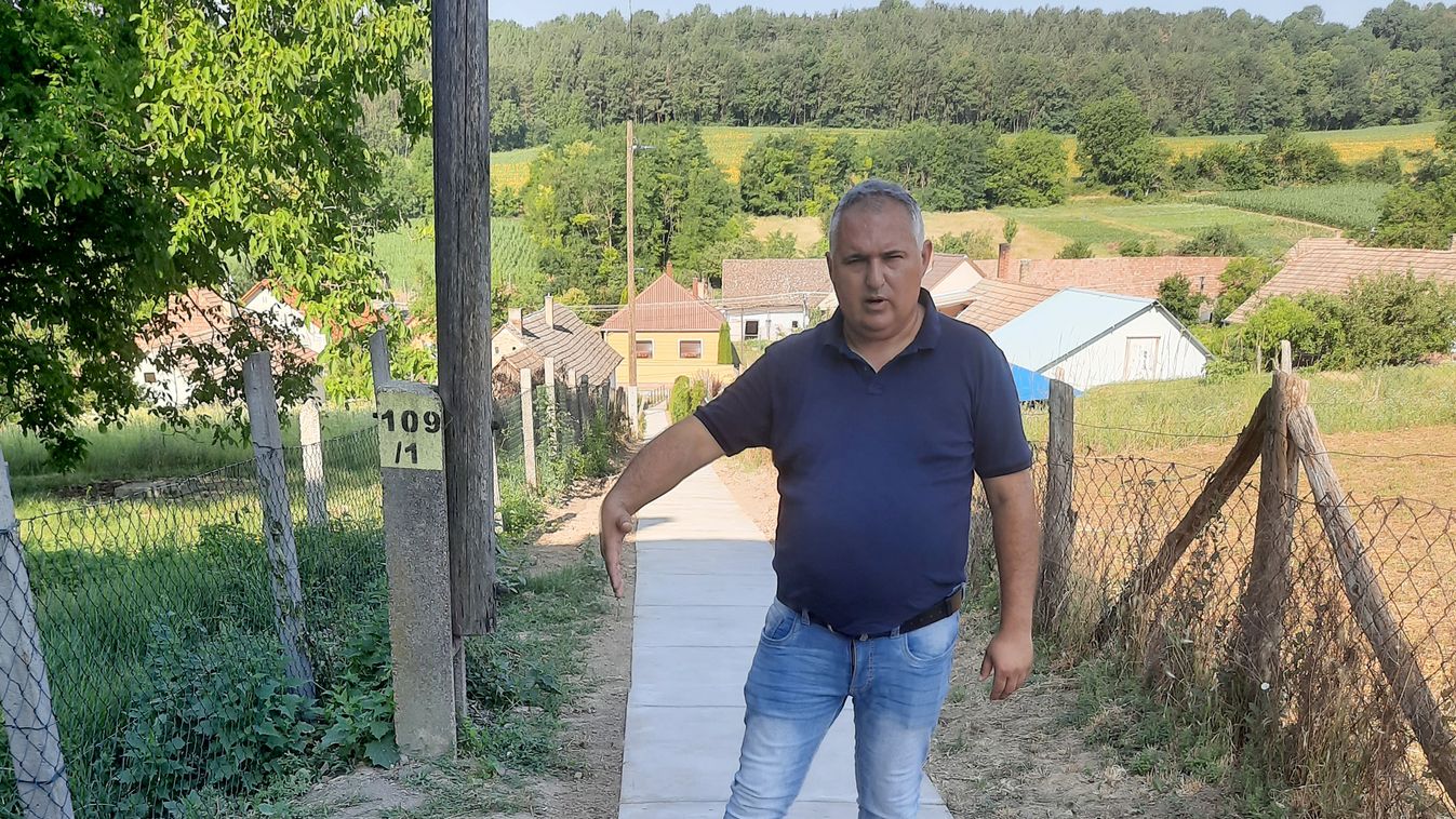 Két járda is teljesen megújult a településen