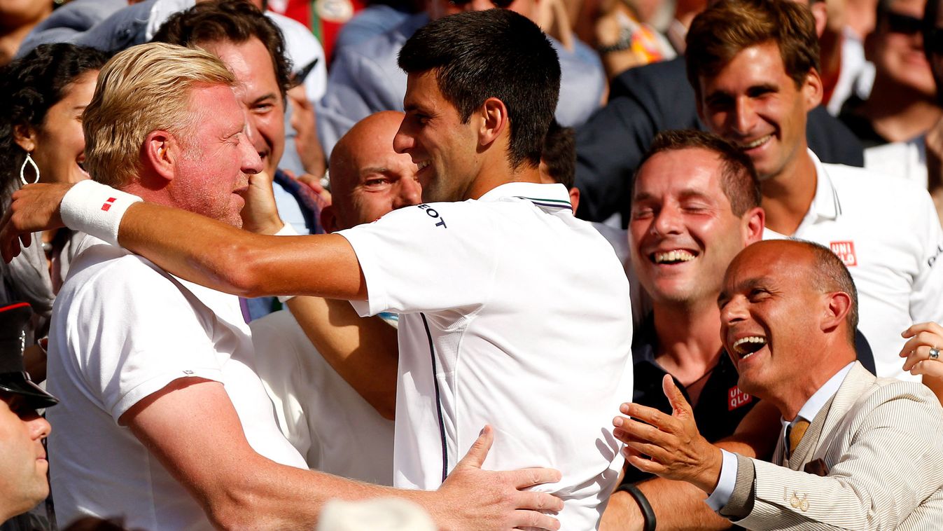 Novak Djokovic támogatja Boris Becker családját