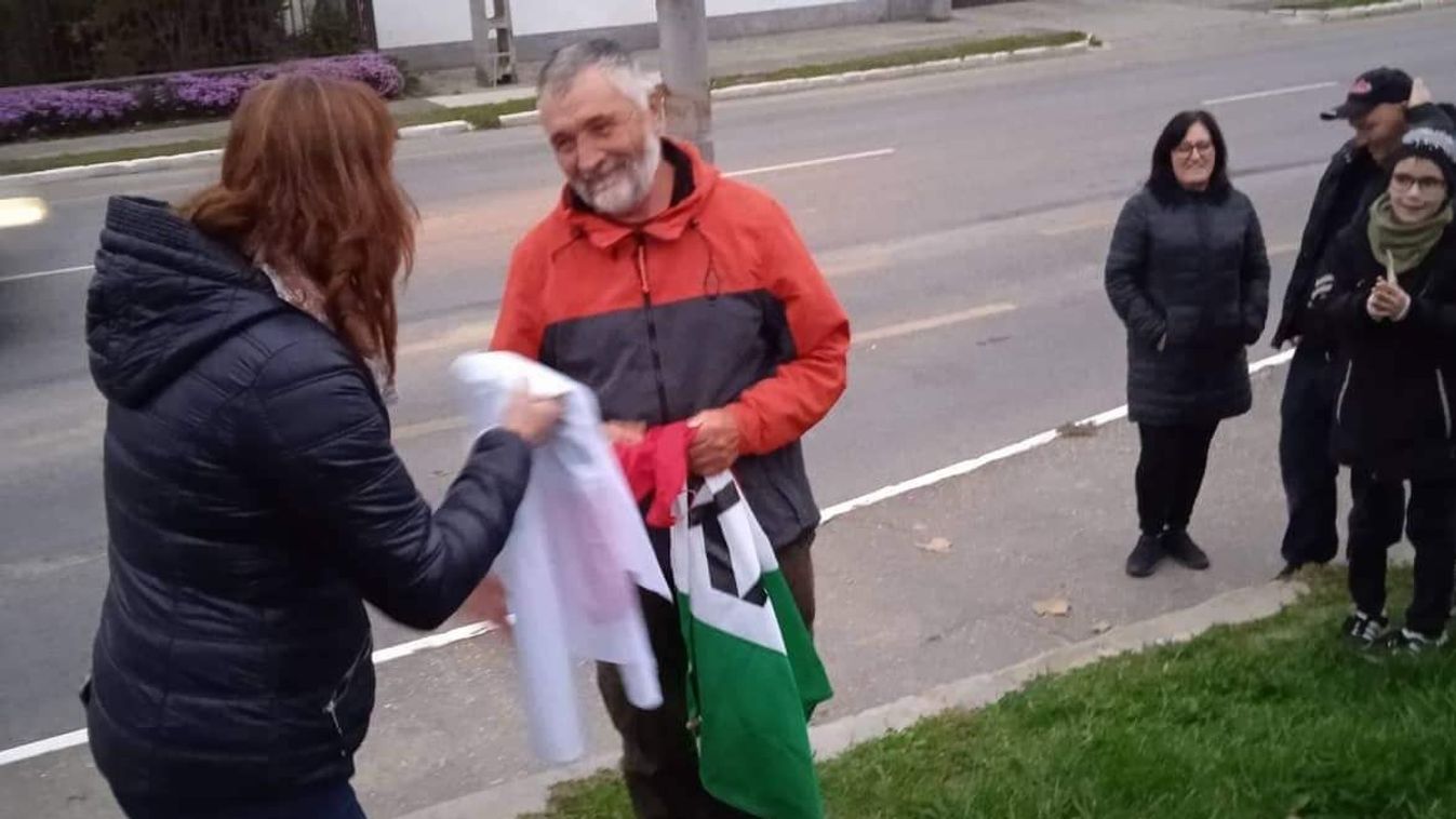 71 évesen több mint nyolcszáz kilométert zarándokolt