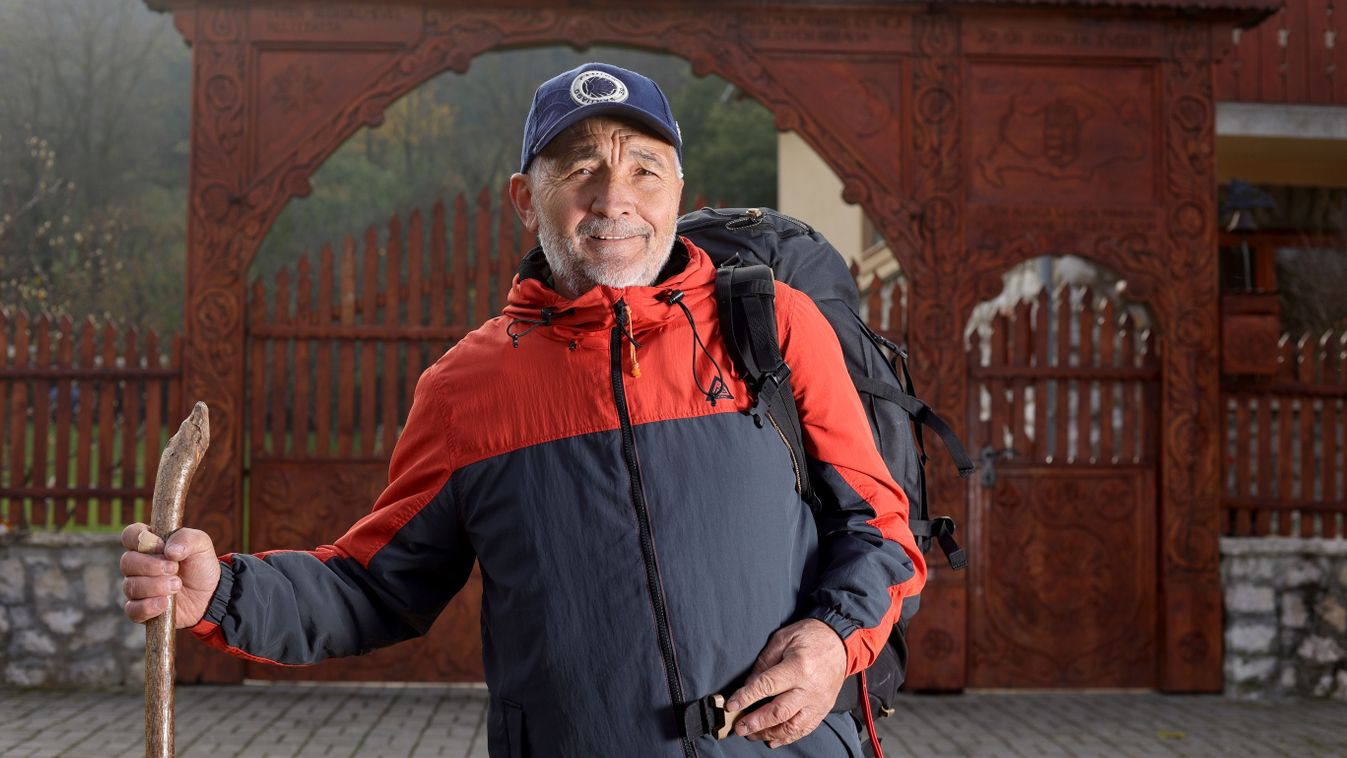 András bácsi hetvenegy évesen járta végig az El Camino-t