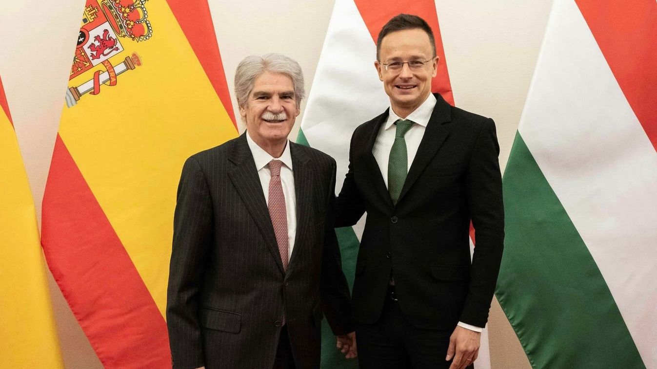 Az új spanyol nagykövetet fogadta Szijjártó Péter