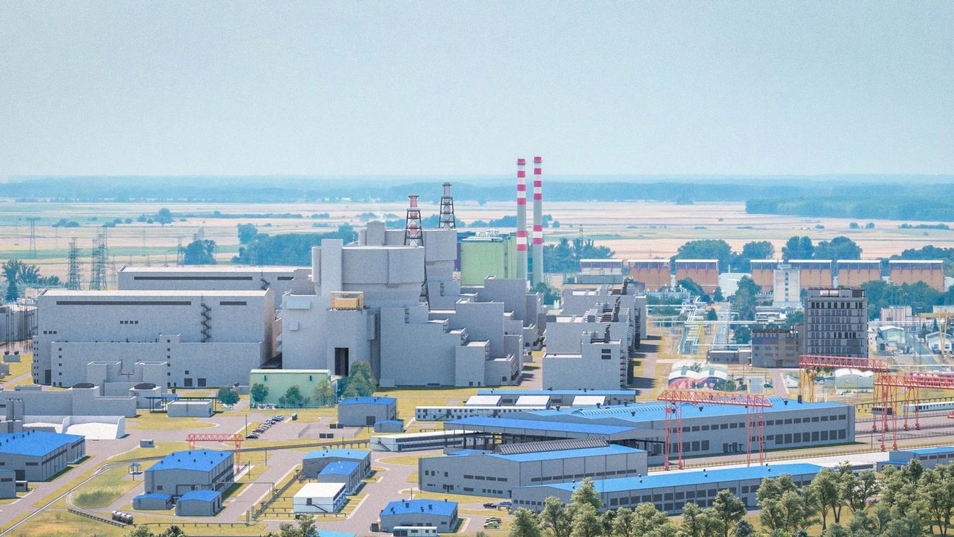 Impozáns látványtervet osztottak meg Paks II.-ről
