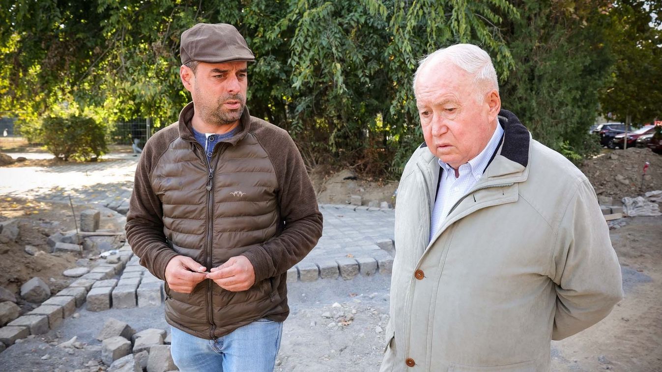 Videón a Zöld Város program jelenlegi munkálatai