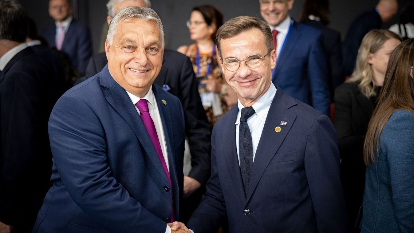 Orbán Viktor meghívta Magyarországra a svéd miniszterelnököt