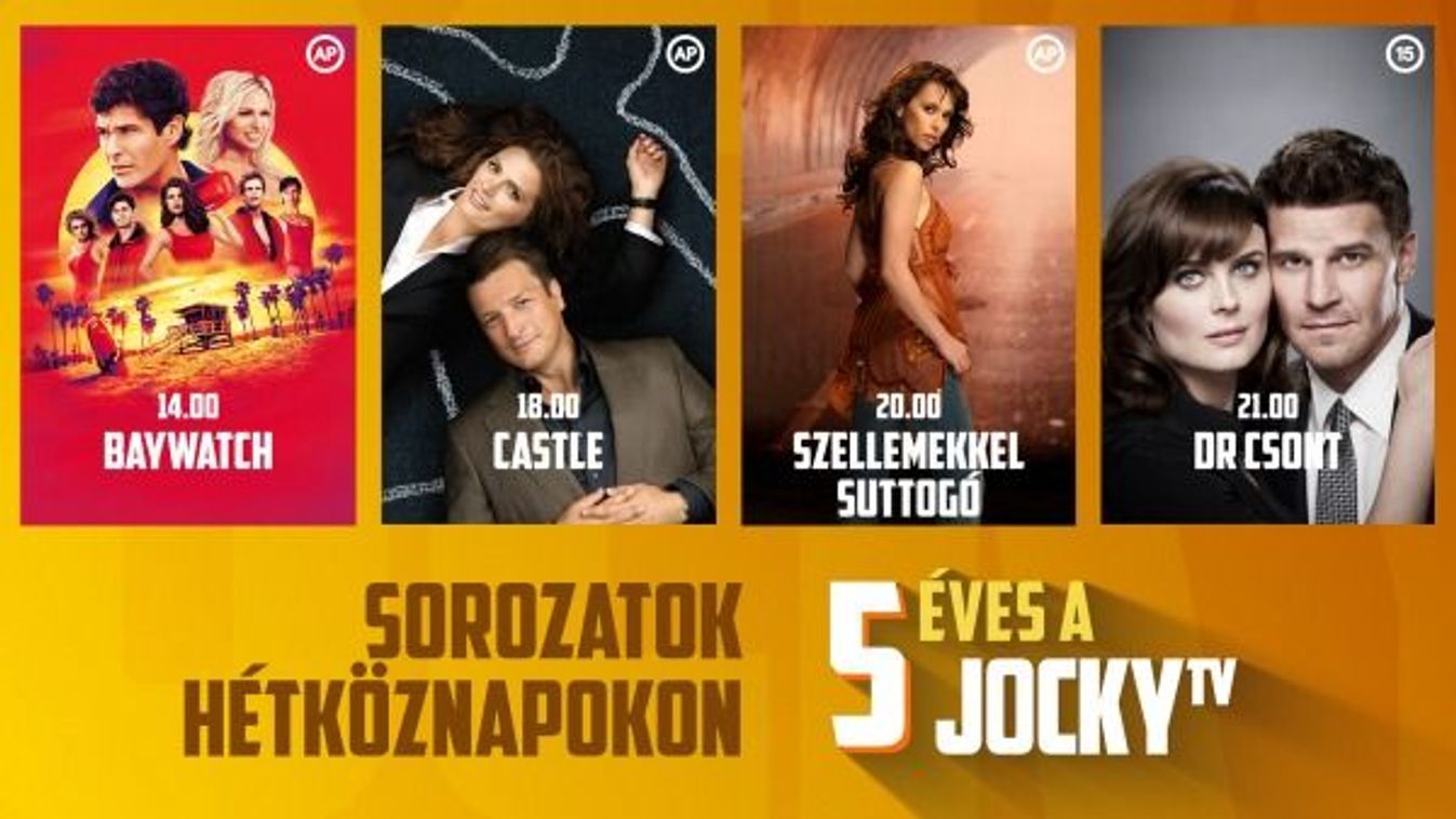 Országos TV-premierekkel és igazi klasszikusokkal ünnepli 5. születésnapját a Jocky TV és a Moziverzum
