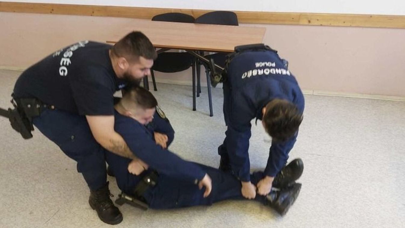 A képzés célja: a rendőrök felkészítése életveszélyes helyzetek felismerésére, elhárítására
