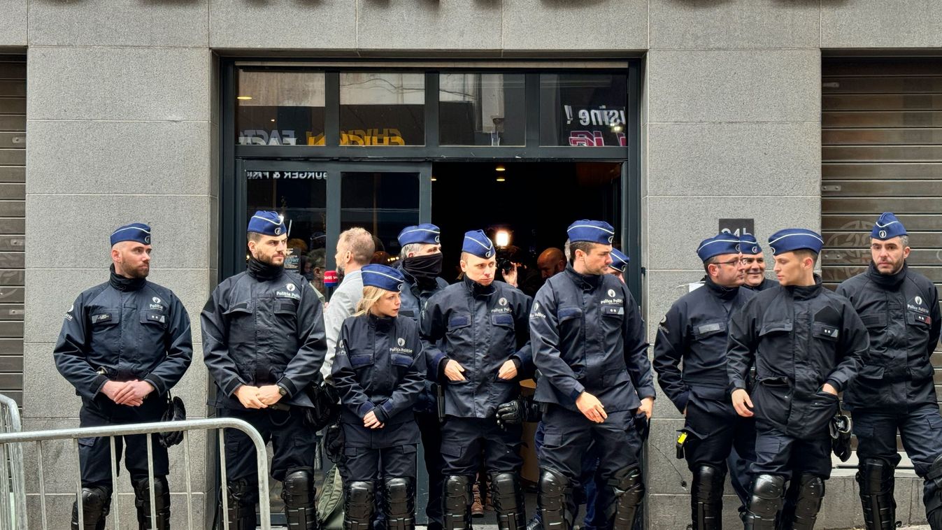 A belga és a brit miniszterelnök elítélte a brüsszeli jobboldali rendezvény betiltását