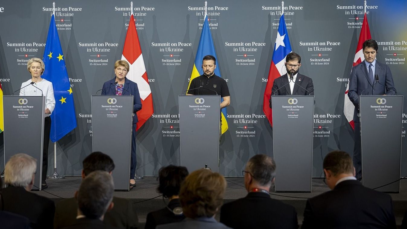 Svájci békekonferencia: Ukrajna területi épségének kell alapját képeznie bármilyen békének