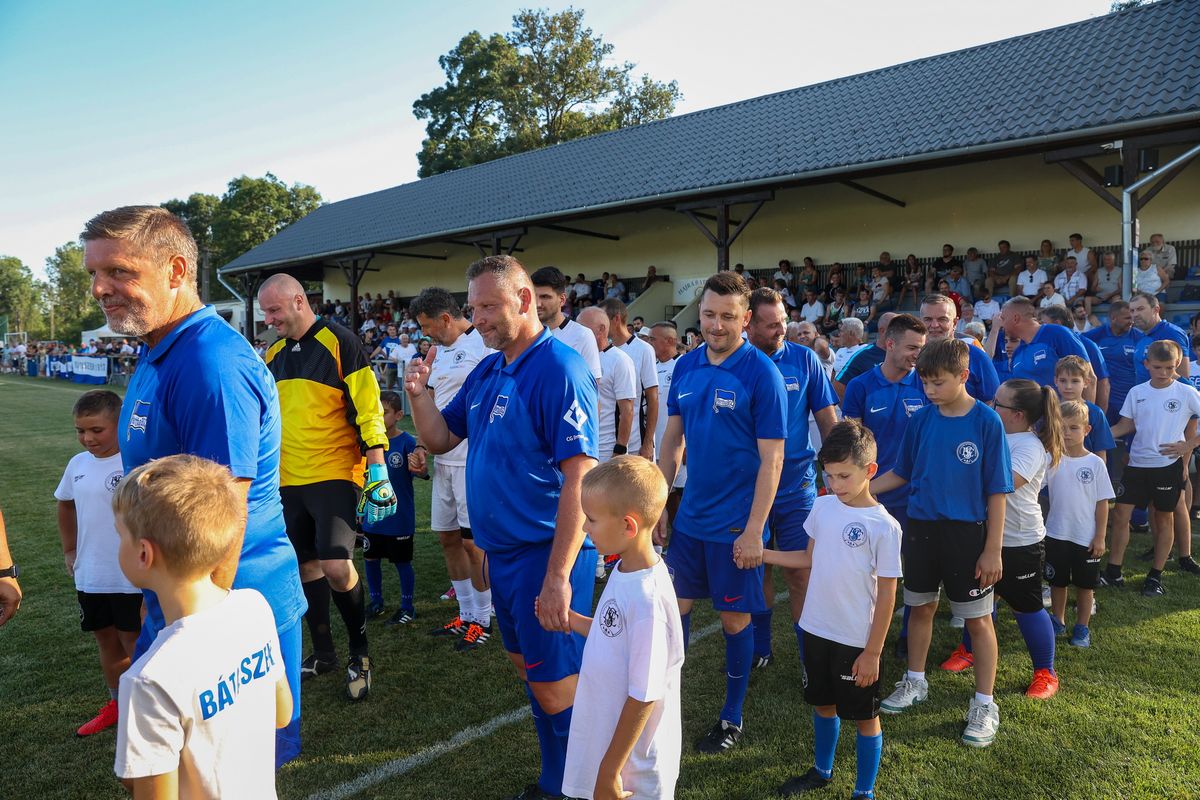 Dárdai Pál is pályára lépett az avatóra érkezett Dárdai Team csapatában