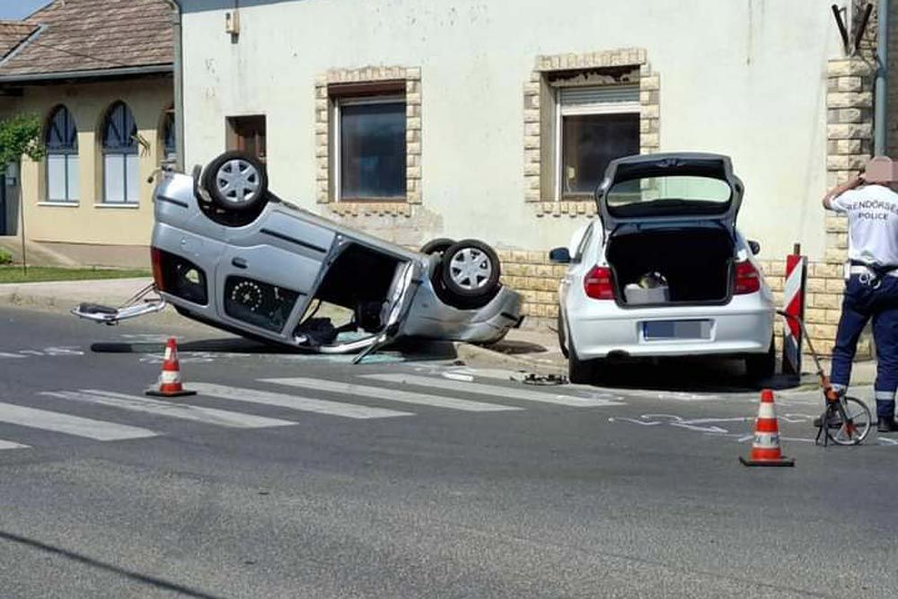 baleset, kaposszekcső, suzuki