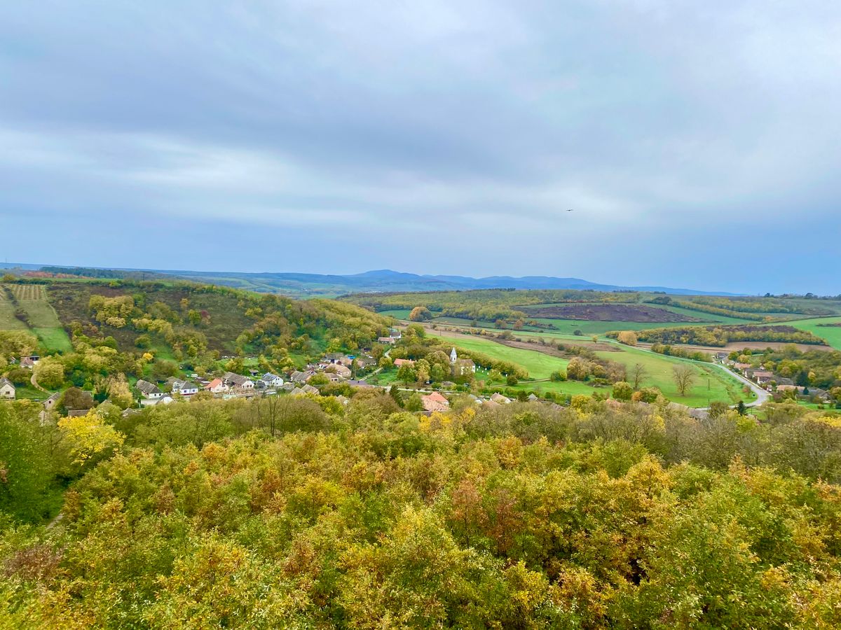 Az egykori panoráma a Mária-kilátóból