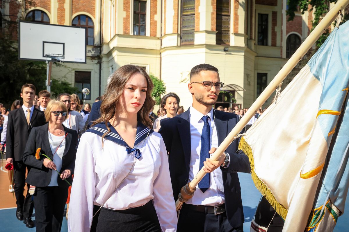 Ballagás a Garay gimnáziumban