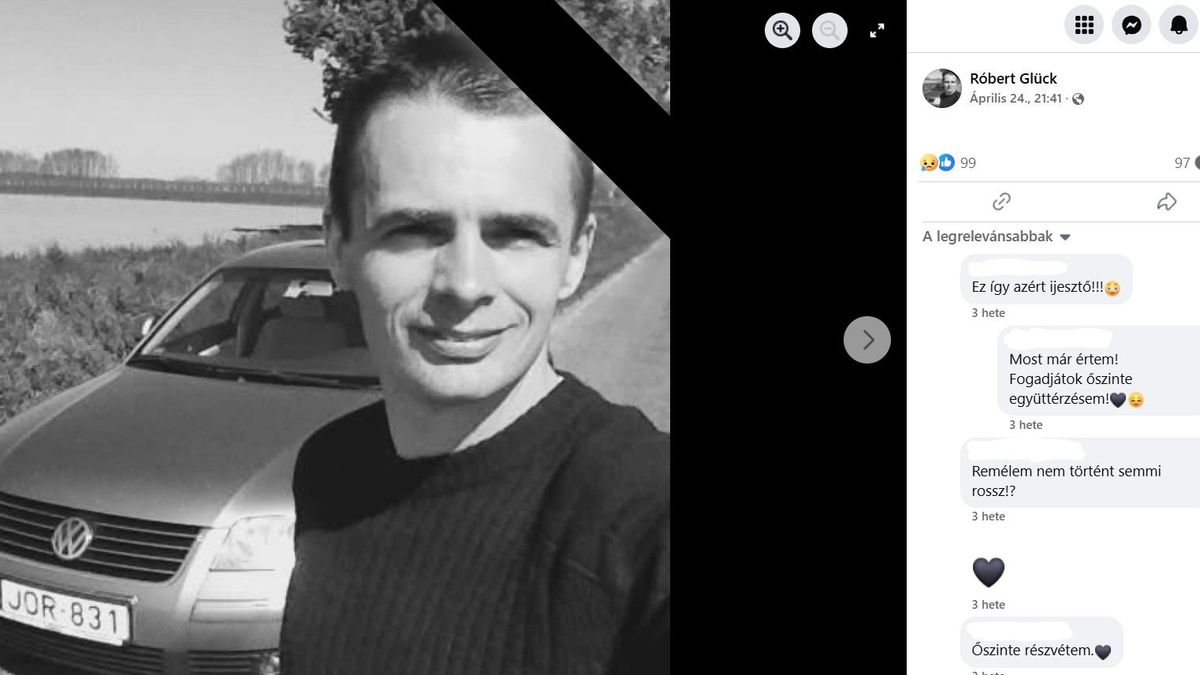 gyászszalag
Nagyobb ijedtséget okozott Glück Róbert, Pári polgármestere, miután Facebook oldalának profilképe fekete-fehérré változott. Gyásszalagot is kitett a portréjához. Lapunk megtudta, hogy így gyászolja a nagymamáját.