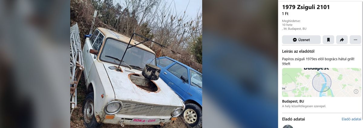 A mi szívünk is megdobbant, szegény zsiguli