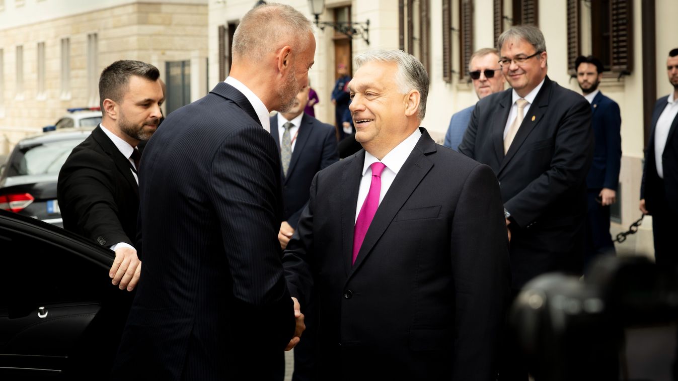 Orbán Viktor a Szlovák Köztársaság Nemzeti Tanácsának elnökével tárgyalt