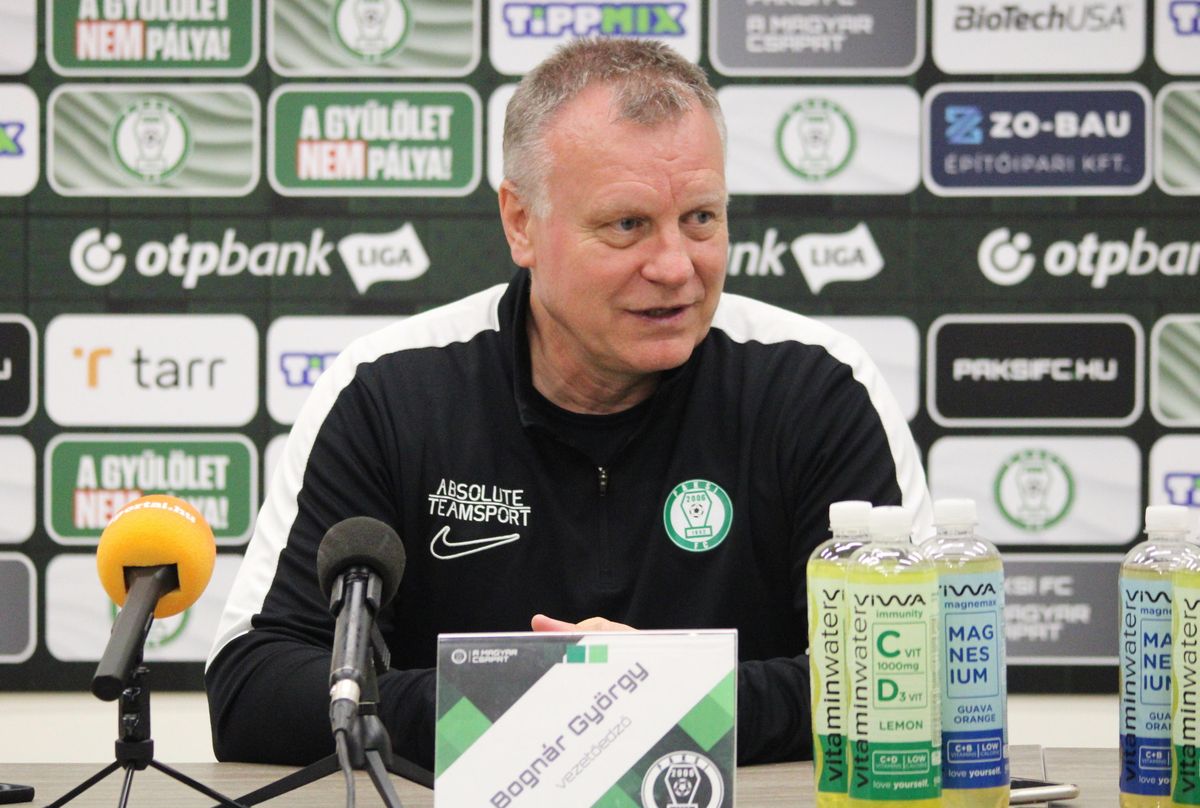 Bognár György számára mindegy, melyik csapat kerül a Paksi FC útjába