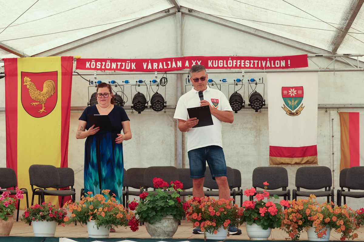 A színpadi programokkal volt teljes a nap
