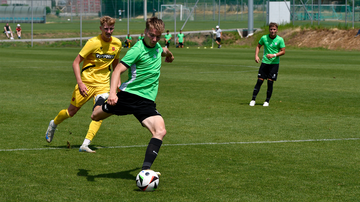Gyurkits Gergő is betalált a Paksi FC-ben a kispestiek ellen felkészülési mérkőzésen
