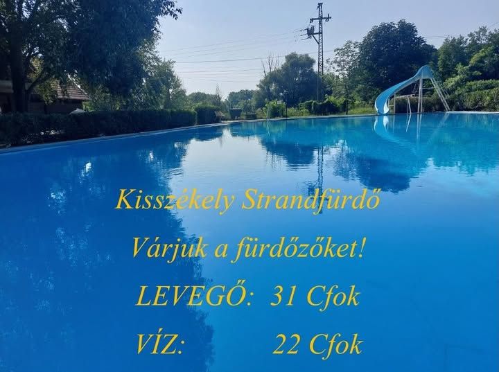 Az idei strandszezon később kezdődött Kisszékelyben, majd ahogy kinyitották a strandot, be is zárták. Mostantól azonban már újra várja a fürdőzőket a kisszékelyi strand.
Fotó: Facebook/Kisszékely önkormányzat