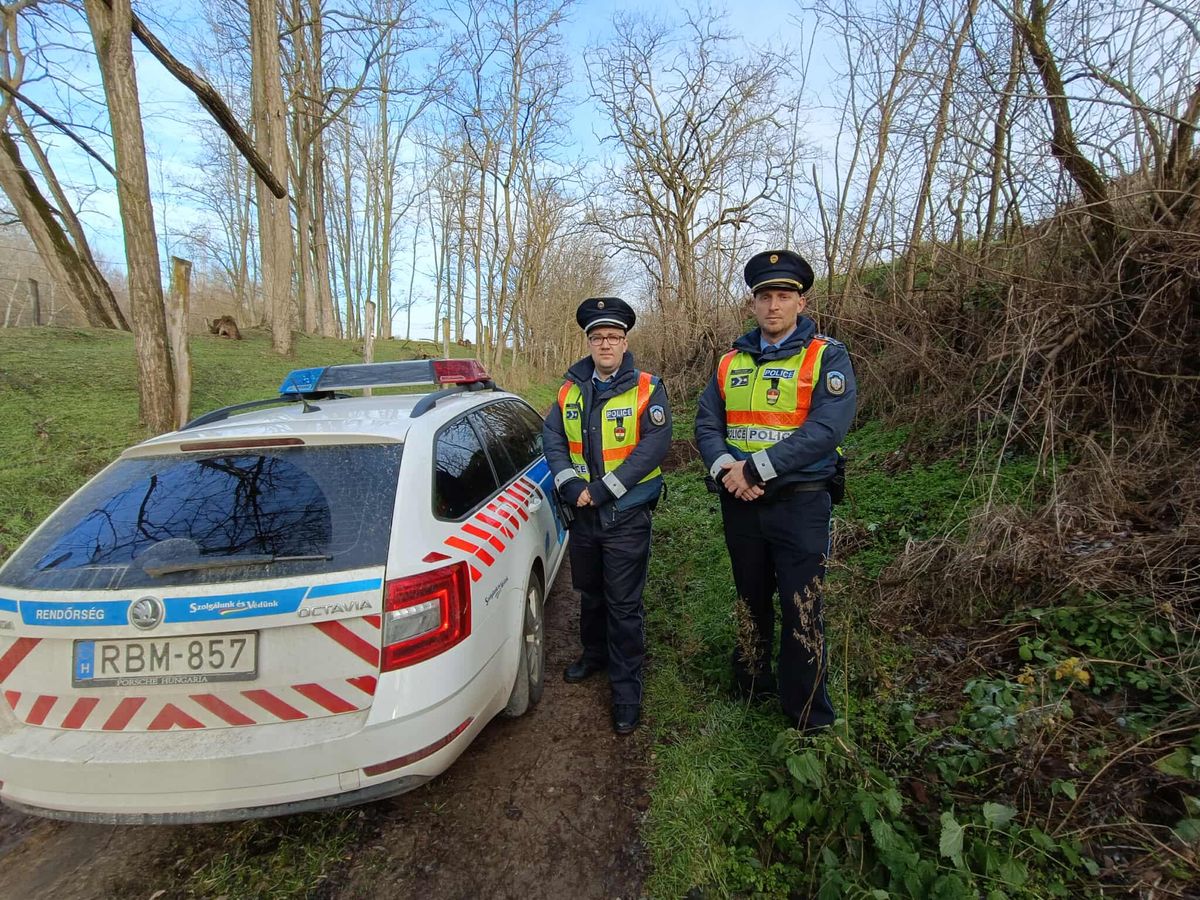 Tóth Szilárd (b) és Horváth Csaba azonnal tudták mit kell tenniük